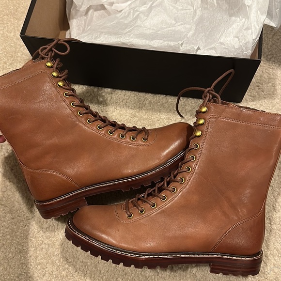 Brand new J.Crew lace up boots! - Picture 2 of 4